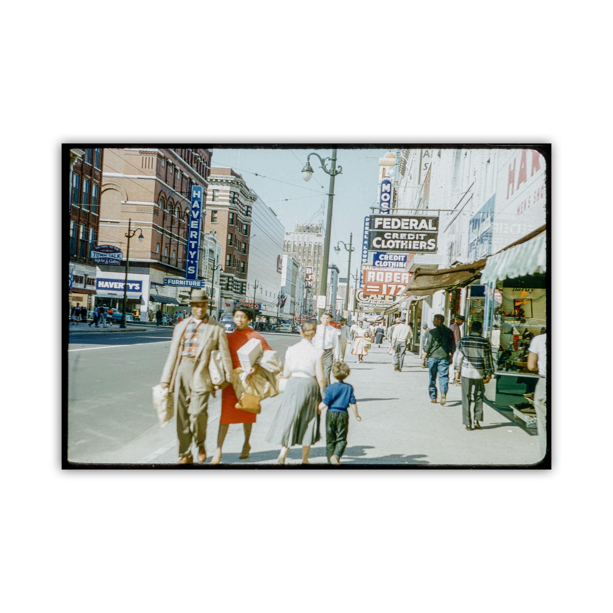 Memphis Main Street Vintage Photo – 1950s TN Print – Murray Bolesta ...