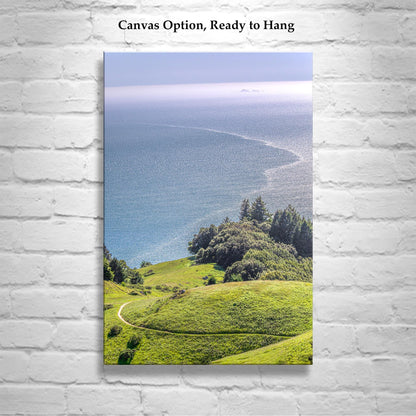 Tamalpais Seascape Art Print – Marin Coast with Farallon Islands