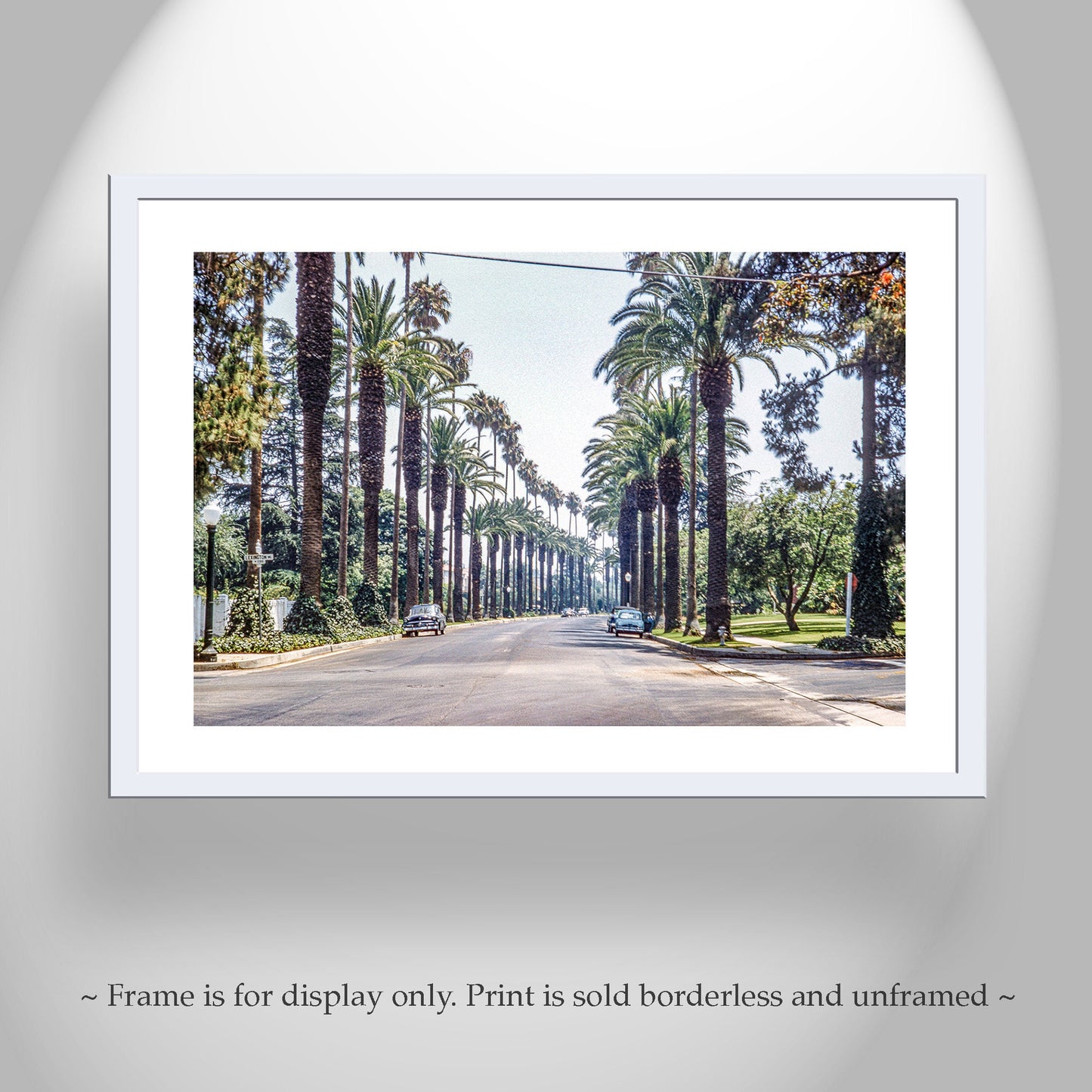 Vintage Beverly Hills Photo – Midcentury Los Angeles Print