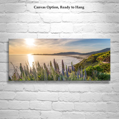 Stinson Beach Marin County Panoramic Art Photograph | Northern California Coast Wall Decor Gift for Home