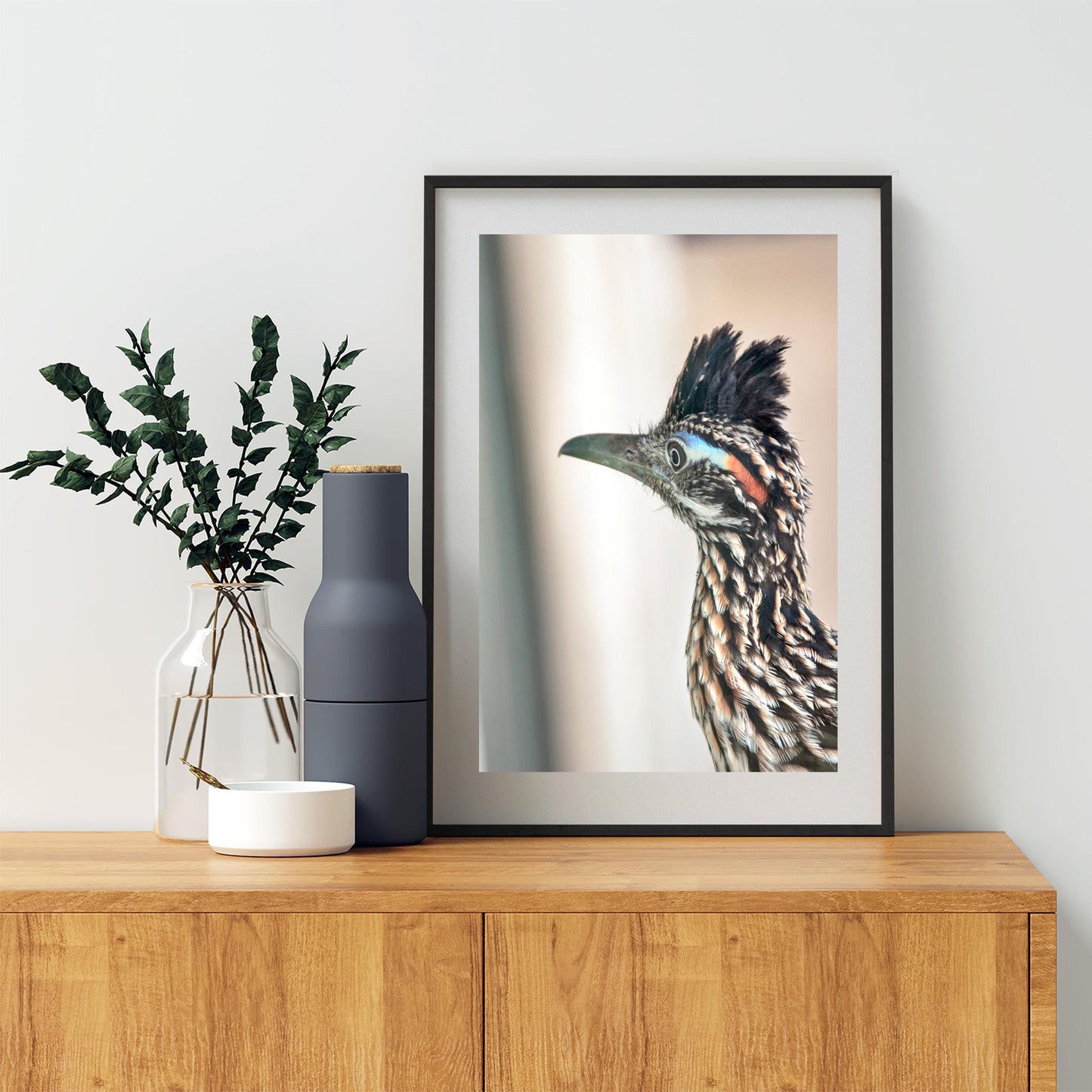 Roadrunner Bird Art Print | Arizona Desert Wildlife Print