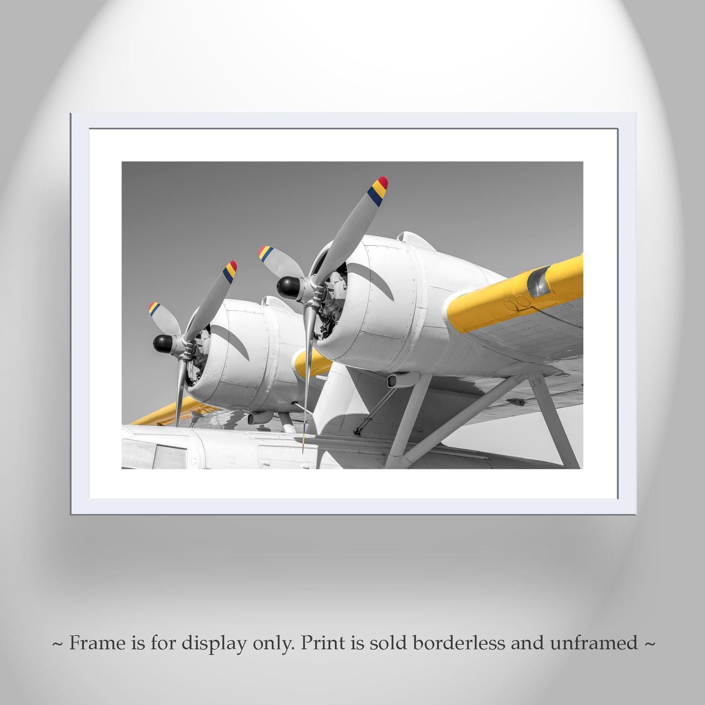 Pan Am Airplane Art with Vintage PBY Flying Boat | Gift for Pilot