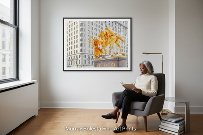 The Plaza Hotel NYC Art Print - Fifth Avenue Manhattan Photograph