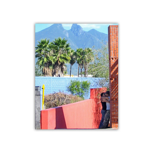 Romantic Monterrey Mexico Wall Art – Young Lovers Fine Art Print