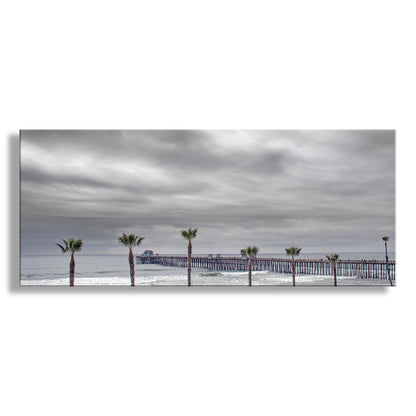Oceanside California Pier Wall Decor in Panorama