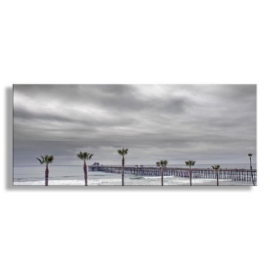 Oceanside California Pier Wall Decor in Panorama