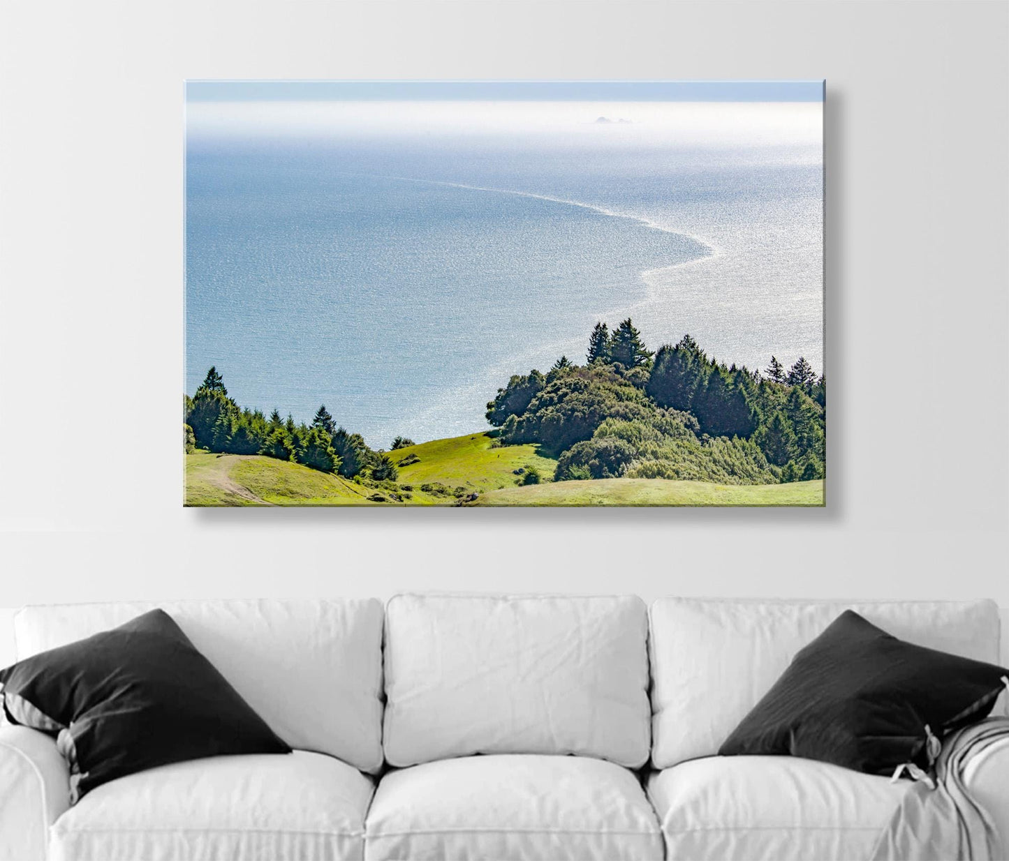 Mount Tamalpais Marin County Art Print with Farallon Islands