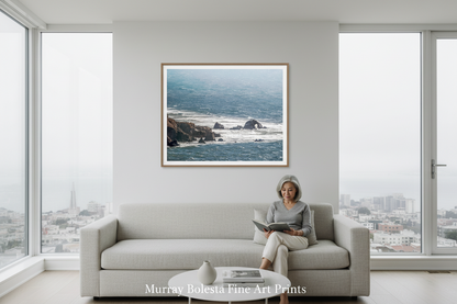 Seal Rocks Ocean Print | San Francisco Seacoast Wall Art Photograph