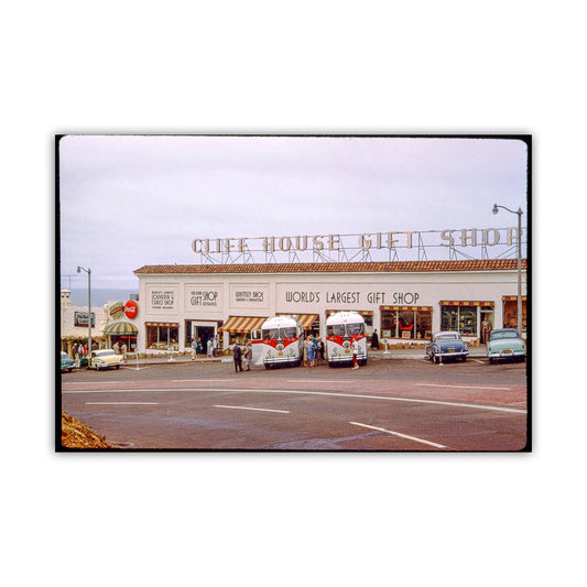 Cliff House San Francisco Vintage Photo Print | Mid-century California