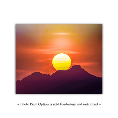 Sonoran Desert Sunset Wall Art – Tucson Landscape Canvas Art