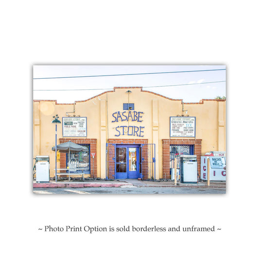 Sasabe Arizona Photograph as Small Town Art Print at Mexico Border