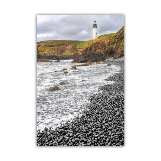 Yaquina Head Lighthouse Photograph at Newport Oregon Coast