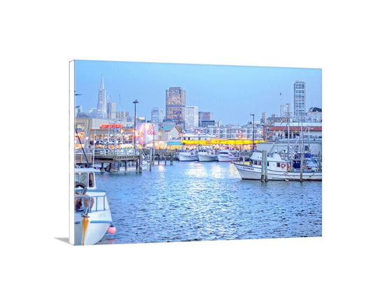 Fishermans Wharf San Francisco Wall Art Print Gift