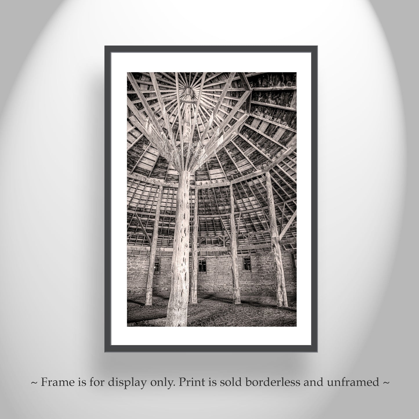Round Barn Oregon Ranch Art Prints | Set of 4 | Pete French Burns OR