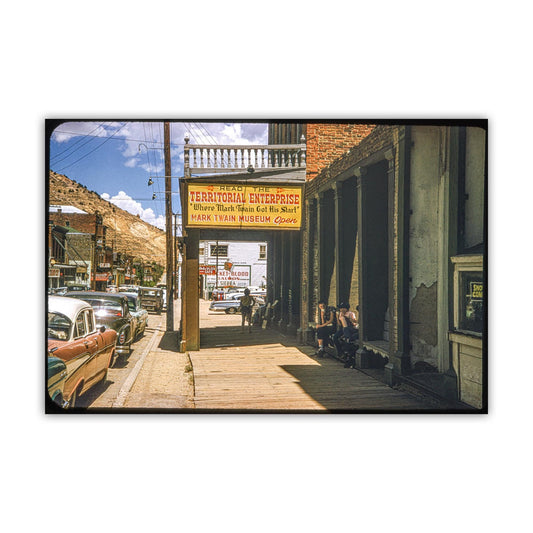 Virginia City Nevada Vintage Photo Art Print