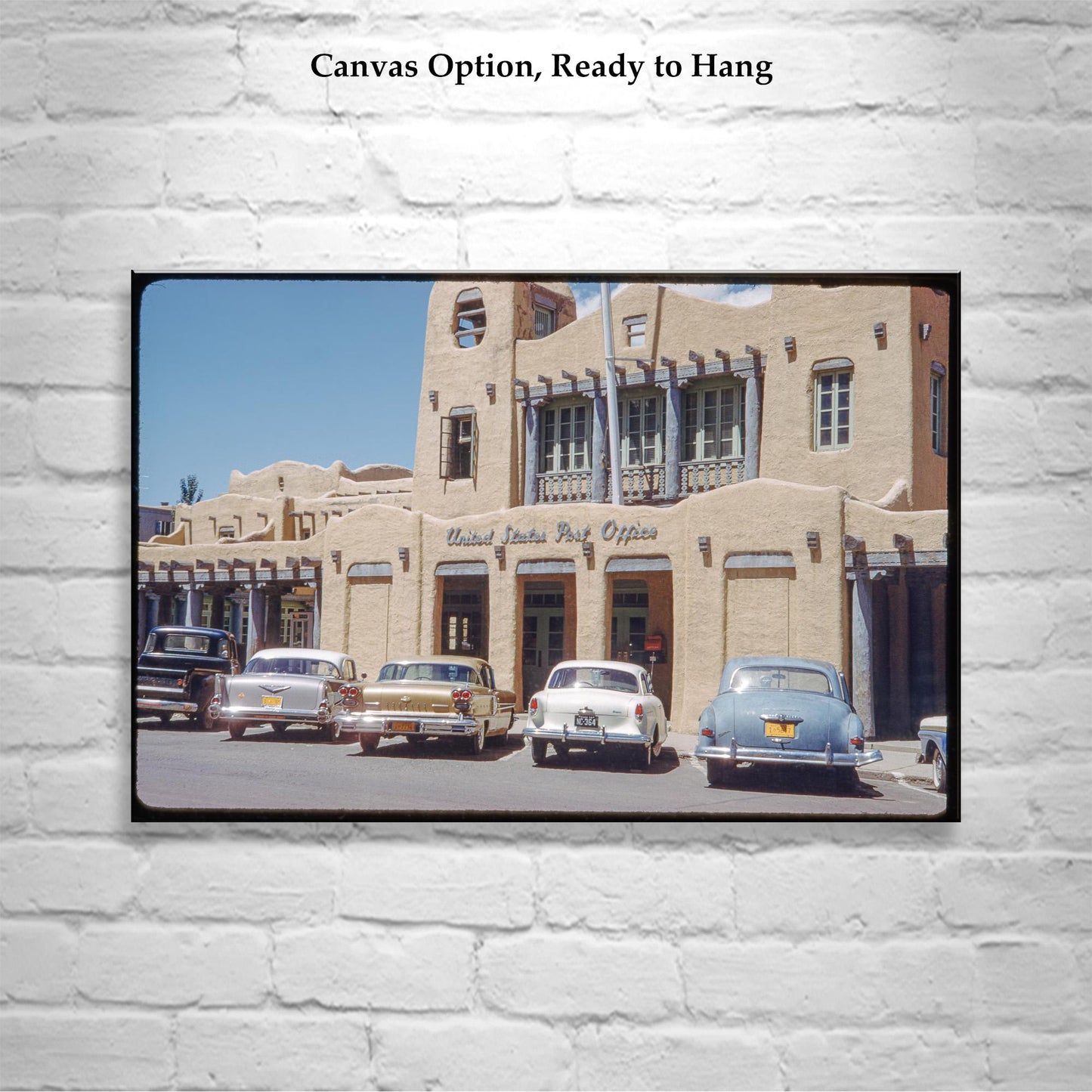 Old Santa Fe New Mexico Post Office Photography Art Print