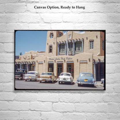 Old Santa Fe New Mexico Post Office Photography Art Print