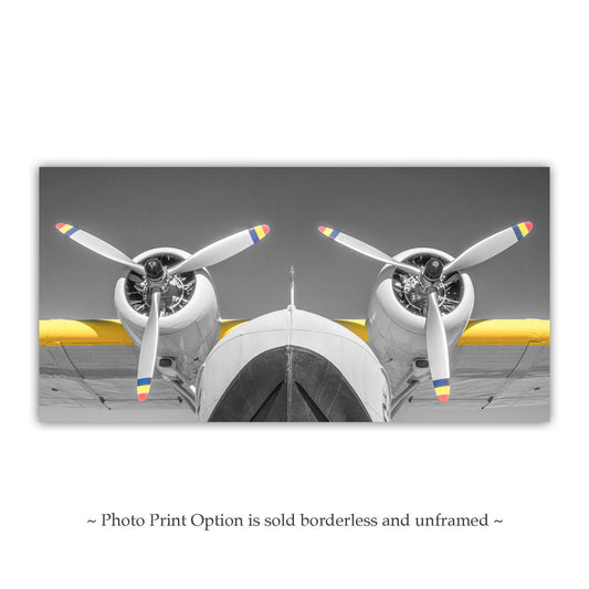 PanAm Baby Clipper Flying Boat Wall Decor | Vintage Aviation Panorama Print
