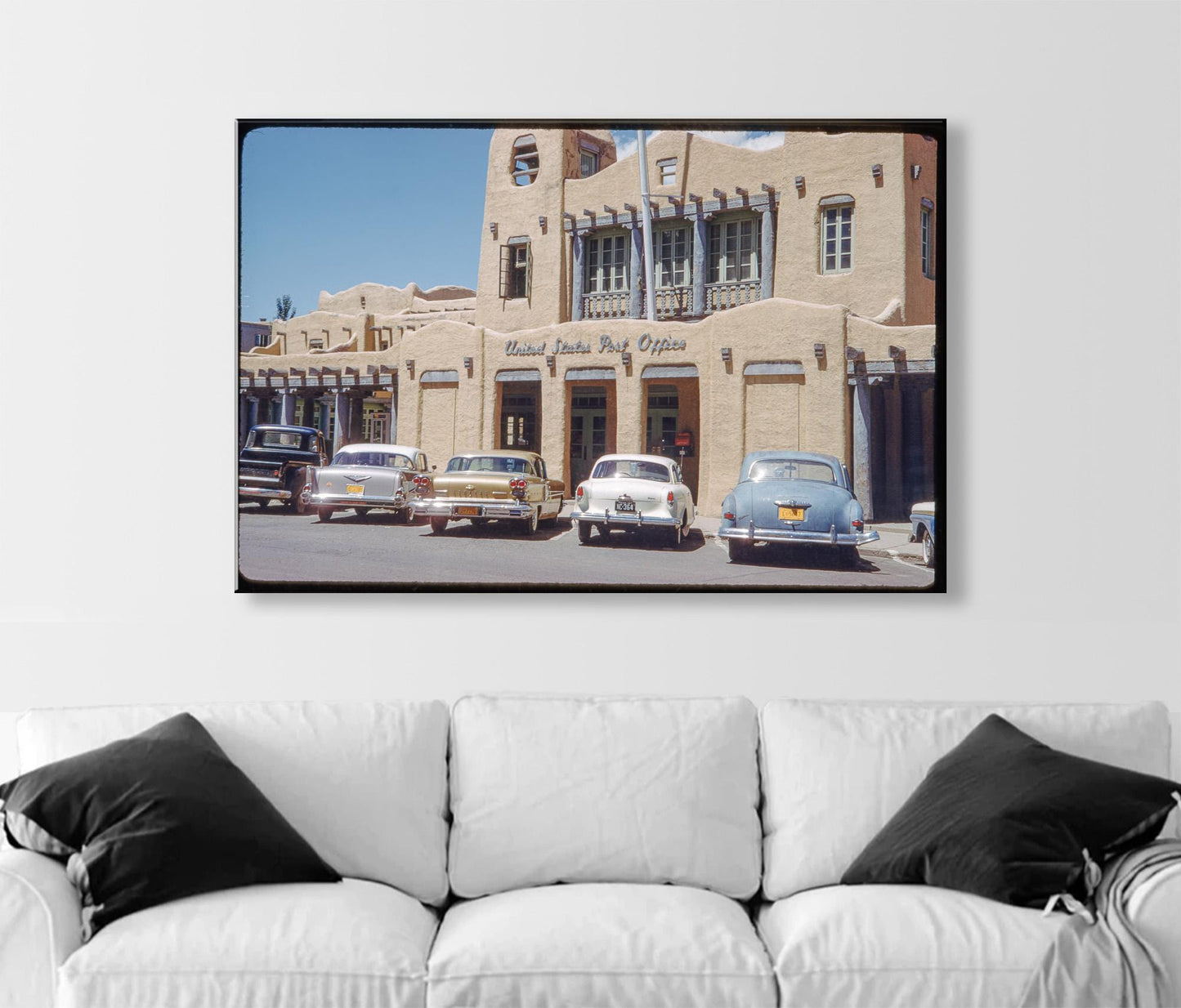 Old Santa Fe New Mexico Post Office Photography Art Print