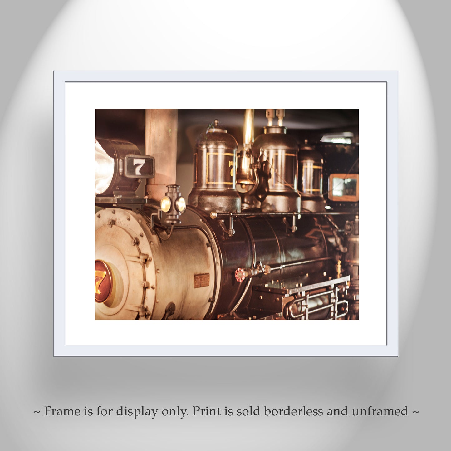 Steam Train Locomotive Photo Print at Tilden Park – Oakland California