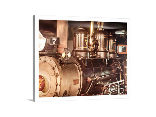 Steam Train Locomotive Photo Print at Tilden Park – Oakland California