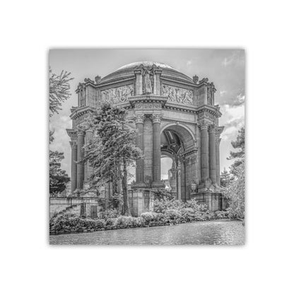 Palace of Fine Arts San Francisco Black and White Wall Art Print