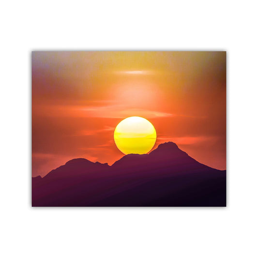 Sonoran Desert Sunset Wall Art – Tucson Landscape Canvas Art