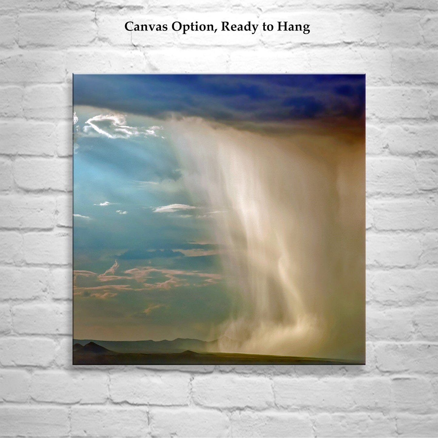 Southwestern Desert Storm Art – Tucson Landscape Art