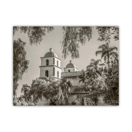 Santa Barbara Mission Artwork – Historic Church Wall Art