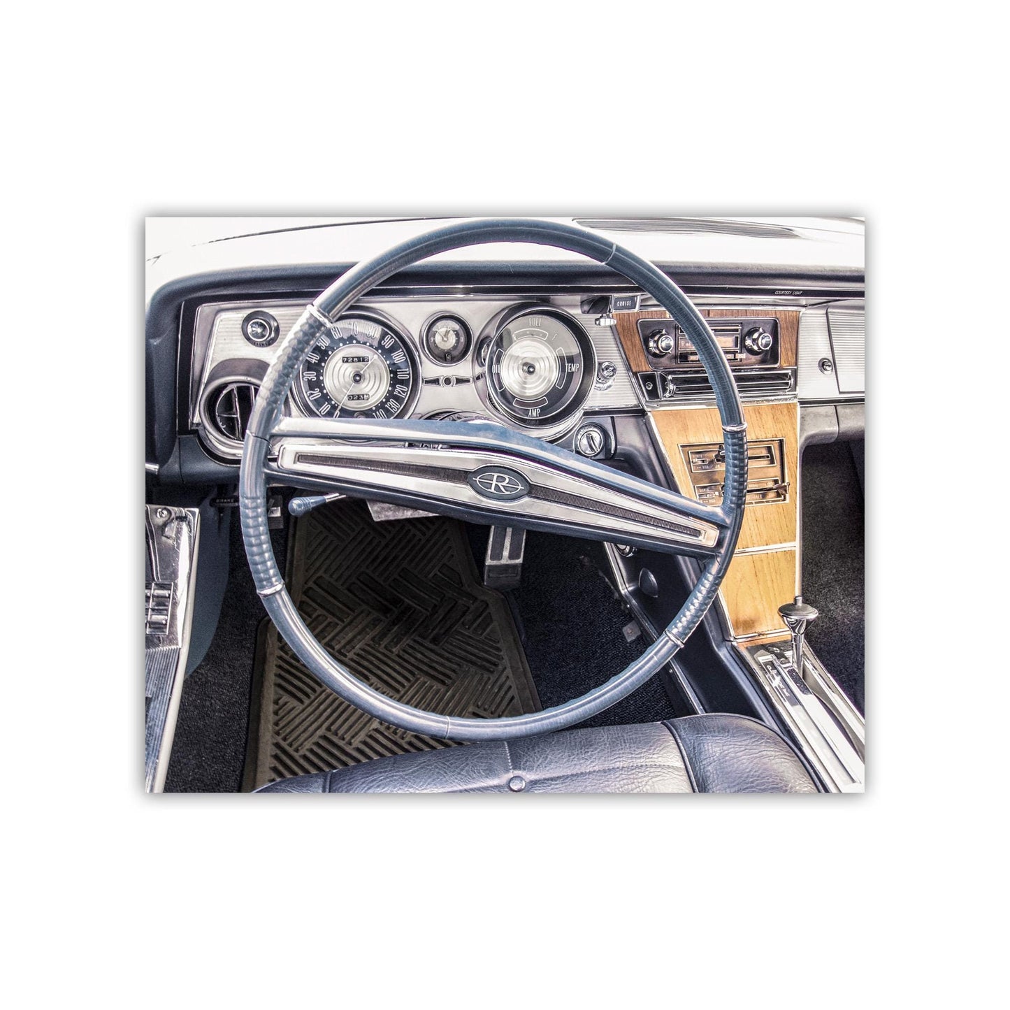 Buick Riviera Vintage Automotive Art Print | Mancave Wall Decor Gift