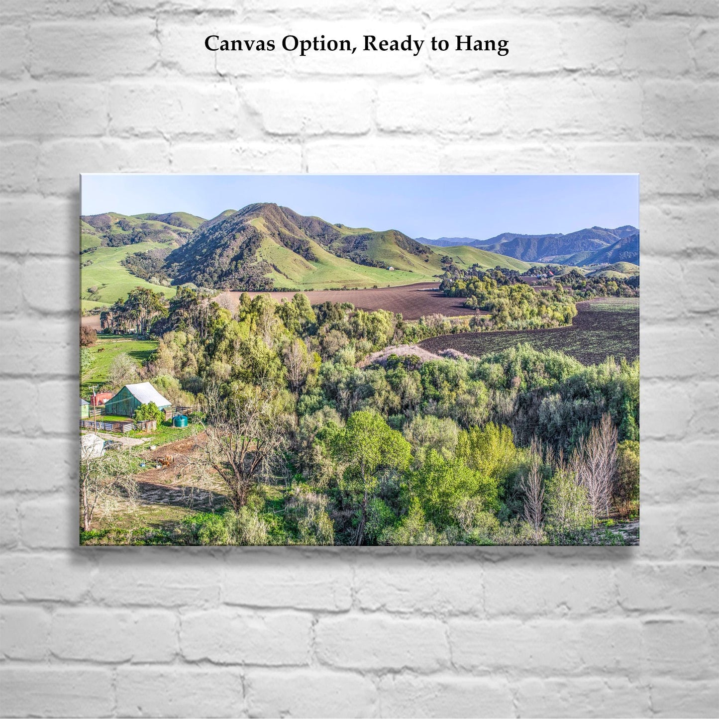 Santa Barbara County Farm Art | Lompoc Landscape Photo Print
