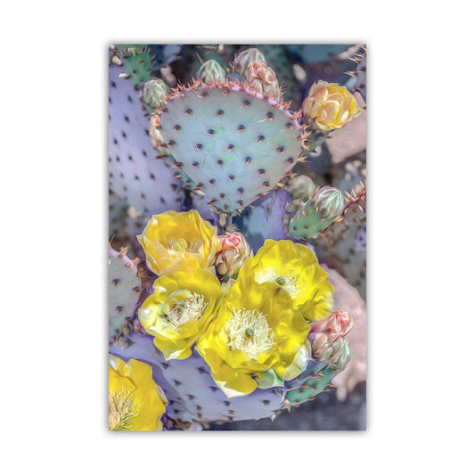 Santa Rita Prickly Pear Art – Desert Cactus Nature Wall Decor