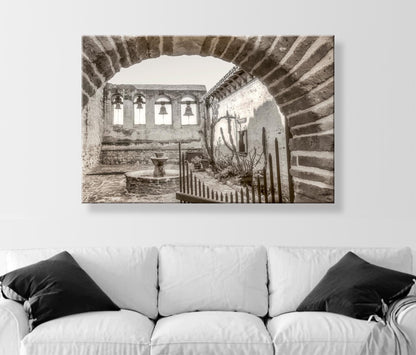 Mission San Juan Capistrano Adobe Church Art Photography Print