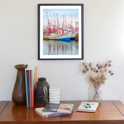 Puerto Peñasco Rocky Point Mexico Shrimp Boats Photo Print | Sea of Cortez