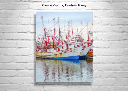 Puerto Peñasco Rocky Point Mexico Shrimp Boats Photo Print | Sea of Cortez