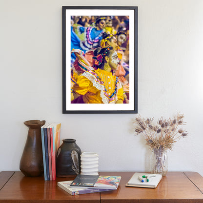Day of the Dead All Souls Procession Folklorico Street Dance Art Print
