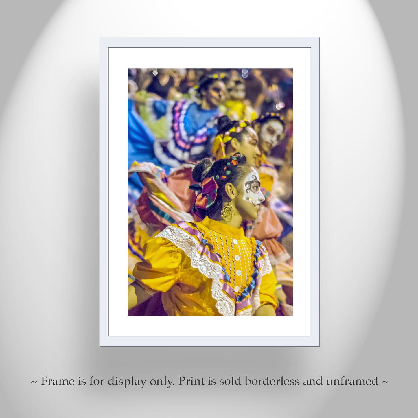Day of the Dead All Souls Procession Folklorico Street Dance Art Print