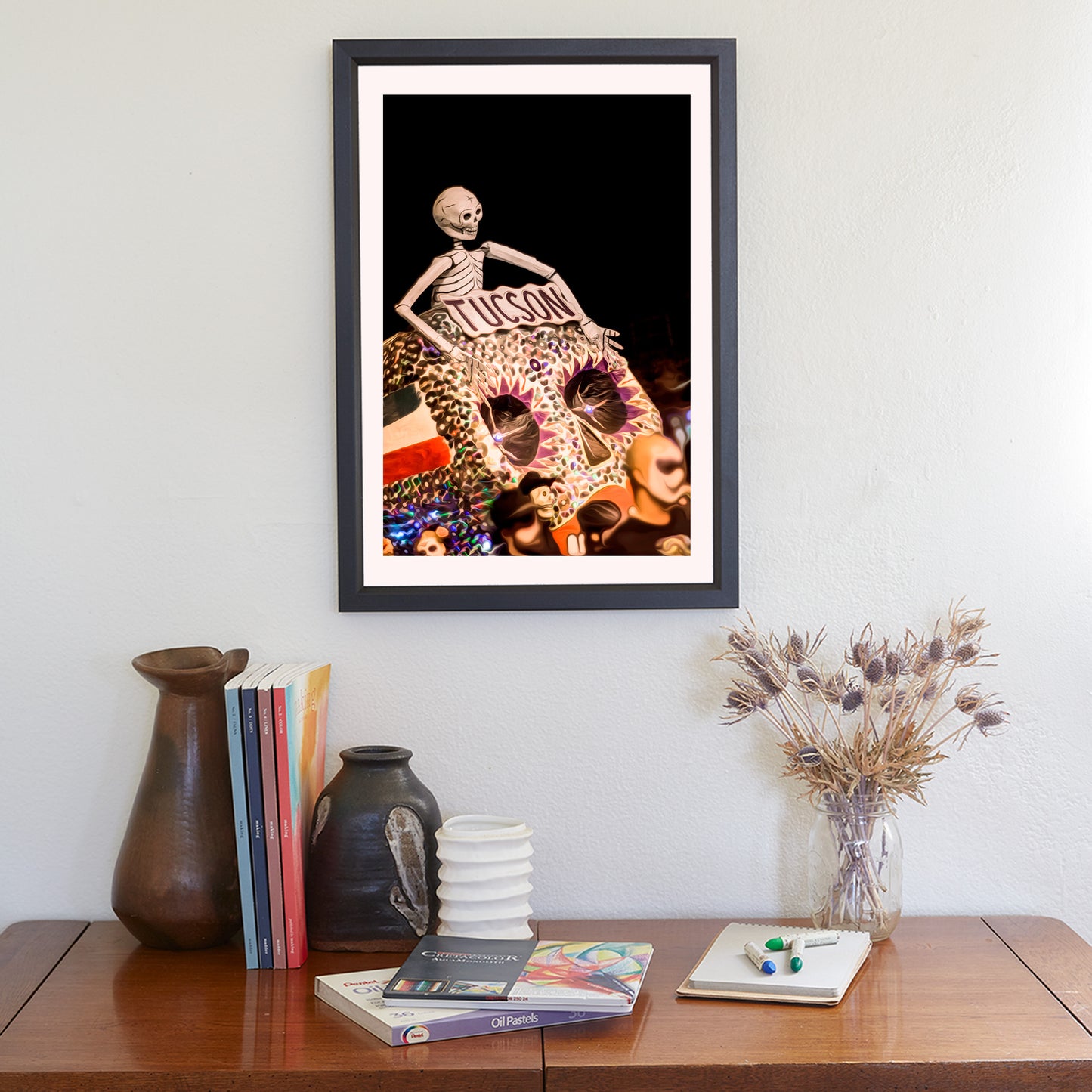 Day of the Dead Wall Decor with Tucson Arizona All Souls Procession