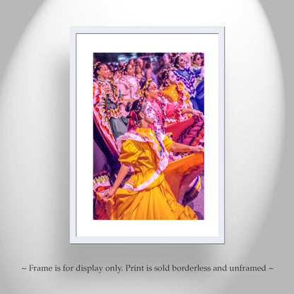 Mexican Folk Dance Art Print | All Souls Procession Tucson Arizona