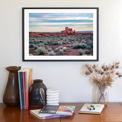 Wupatki Pueblo Ruins Arizona Red Rock Desert Landscape Photography