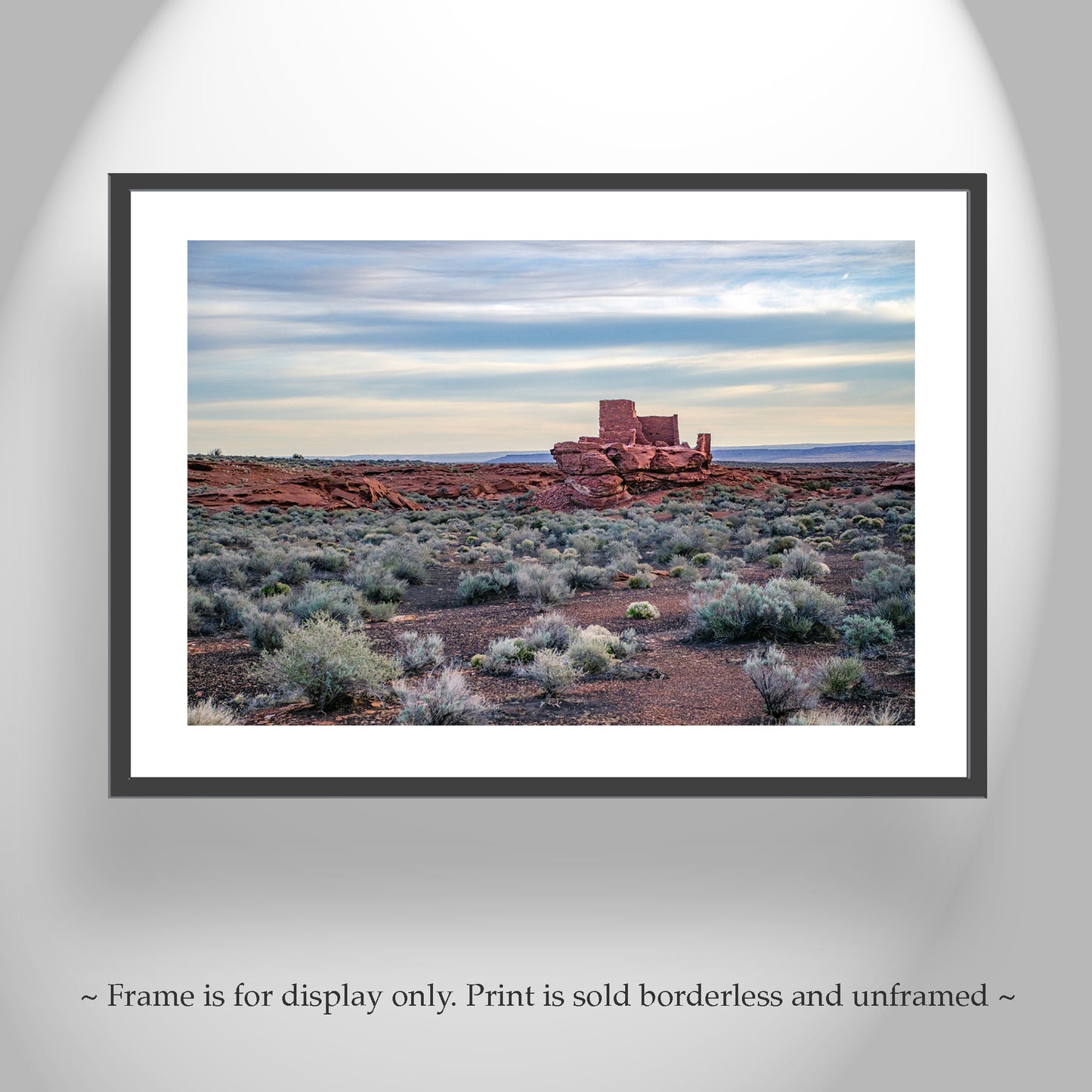 Wupatki Pueblo Ruins Arizona Red Rock Desert Landscape Photography