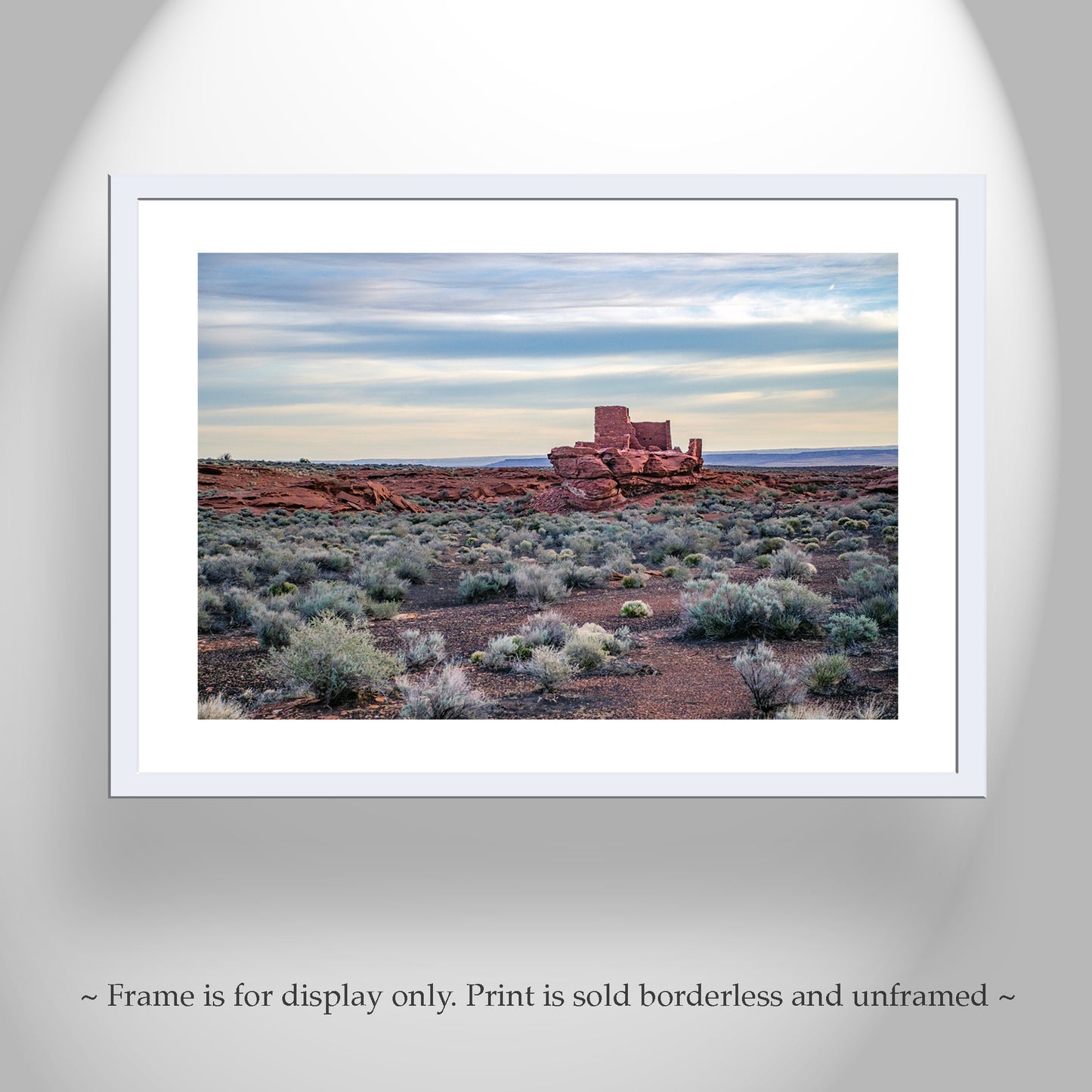 Wupatki Pueblo Ruins Arizona Red Rock Desert Landscape Photography