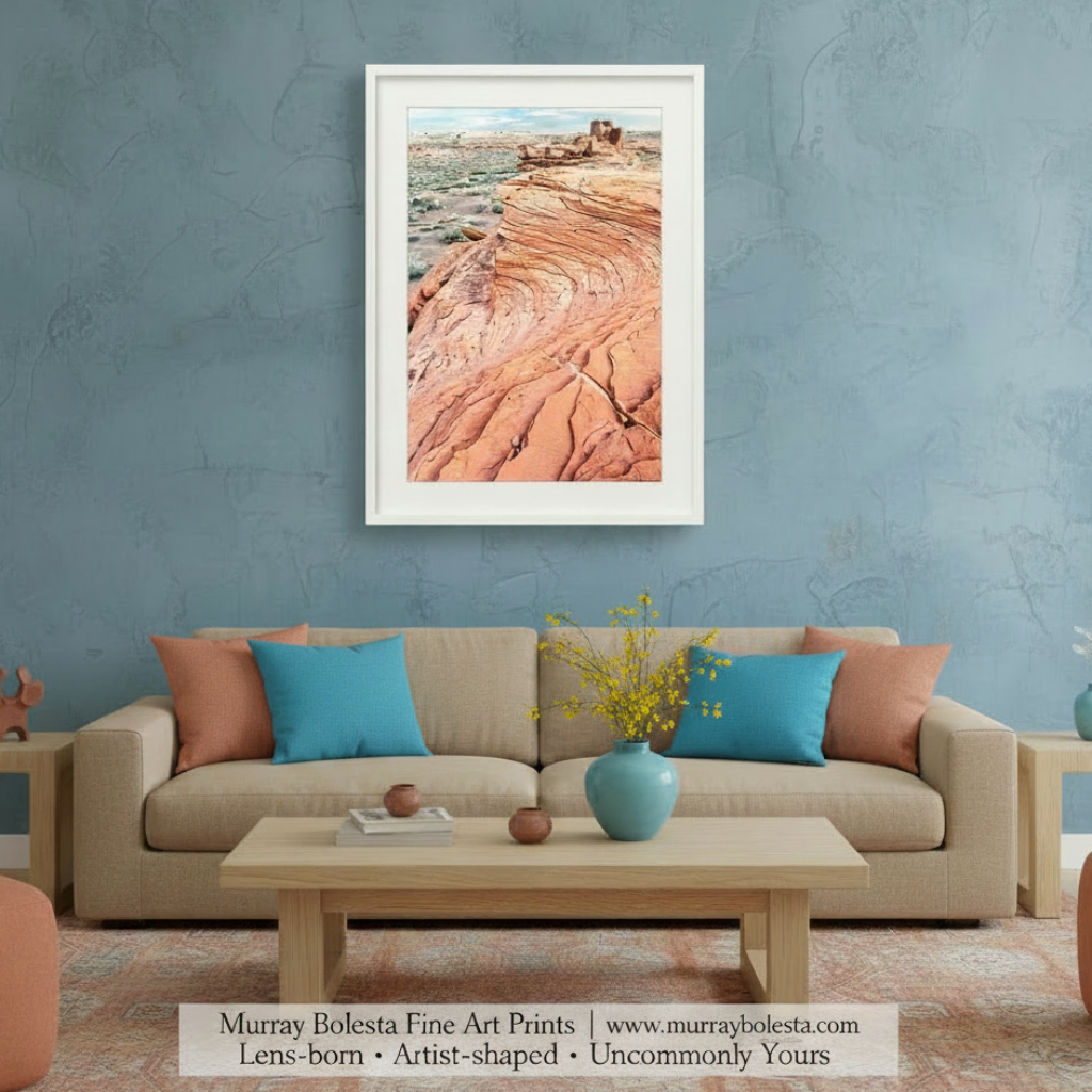 Wupatki Pueblo Ruins Arizona Red Rock Desert Landscape Photography