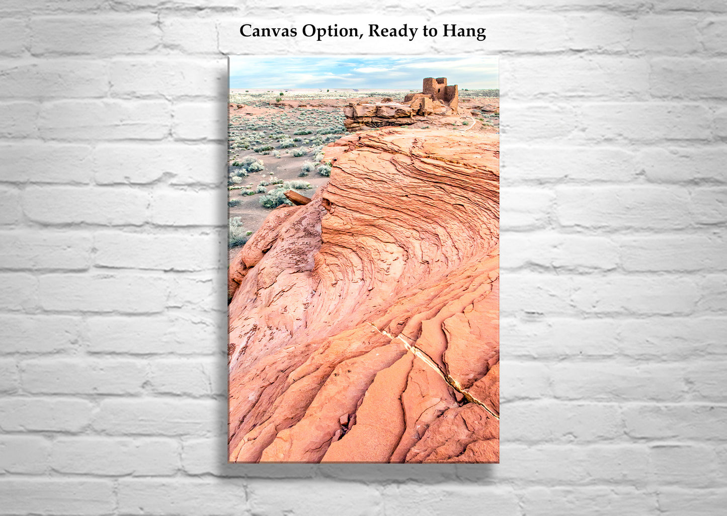 Wupatki Pueblo Ruins Arizona Red Rock Desert Landscape Photography