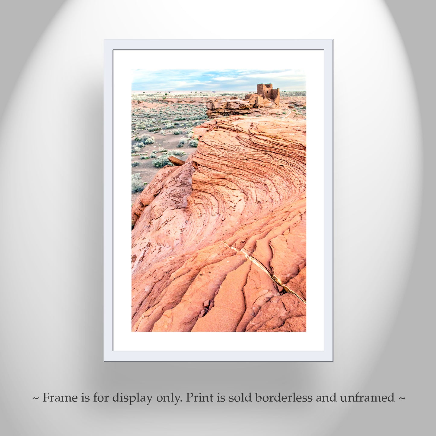 Wupatki Pueblo Ruins Arizona Red Rock Desert Landscape Photography