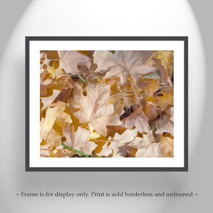Autumn Maple Leaf Nature Wall Decor | Tucson Arizona Catalina Mountains