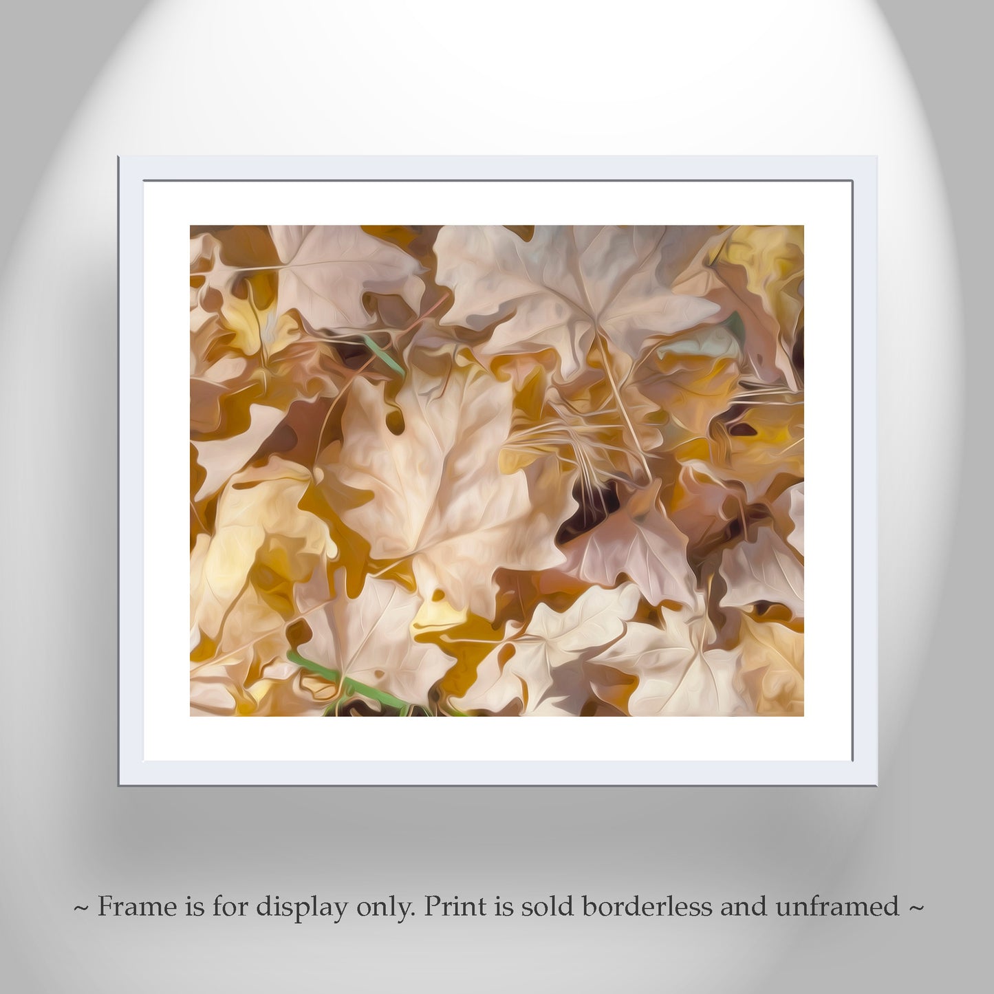 Autumn Maple Leaf Nature Wall Decor | Tucson Arizona Catalina Mountains