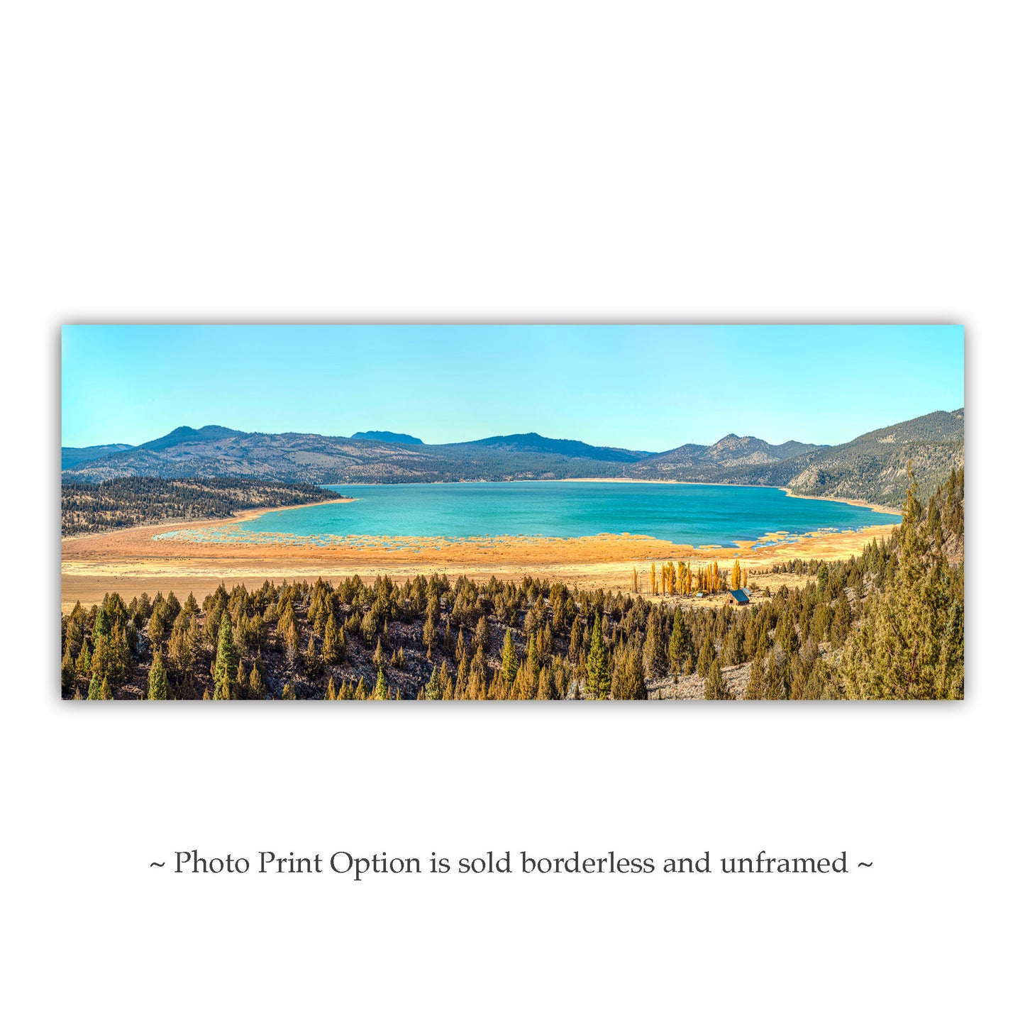 Western Ranch Landscape Panoramic Art Photography | Eagle Lake California