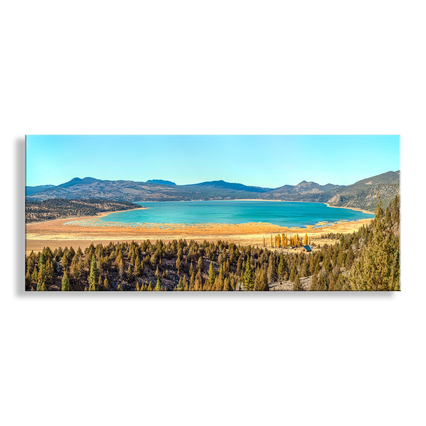 Western Ranch Landscape Panoramic Art Photography | Eagle Lake California