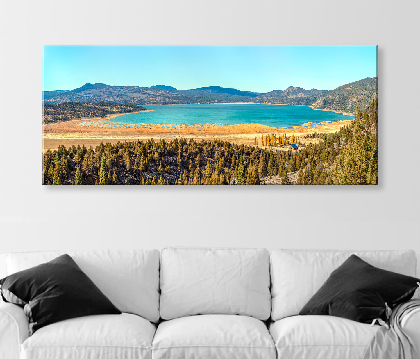 Western Ranch Landscape Panoramic Art Photography | Eagle Lake California